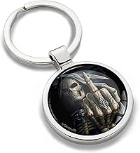 Biomar Labs Schlüsselanhänger aus Metall – Edelstahl Schlüsselanhänger mit zahlreichen einzigartigen, hochwertigen Designs