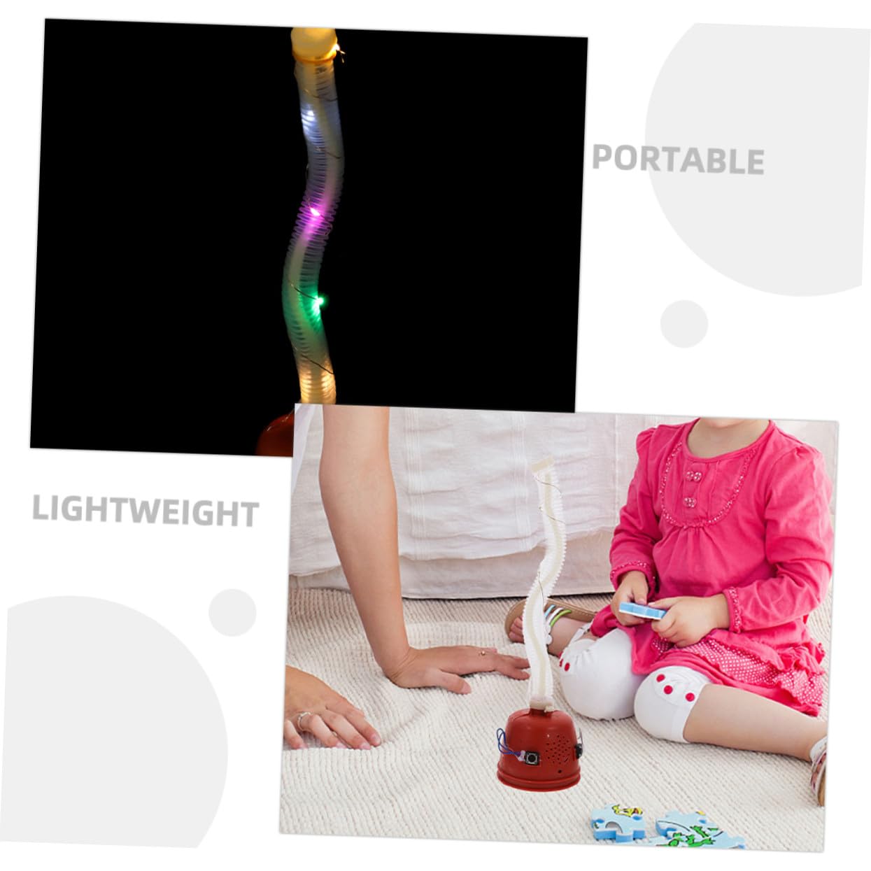 VANZACK 3 Pièces Accessoire Électronique Partie De Danse Enfant Cactus Parlant Dansant Bébé Cactus Matériel De Bricolage Mouvement Compact Plastique