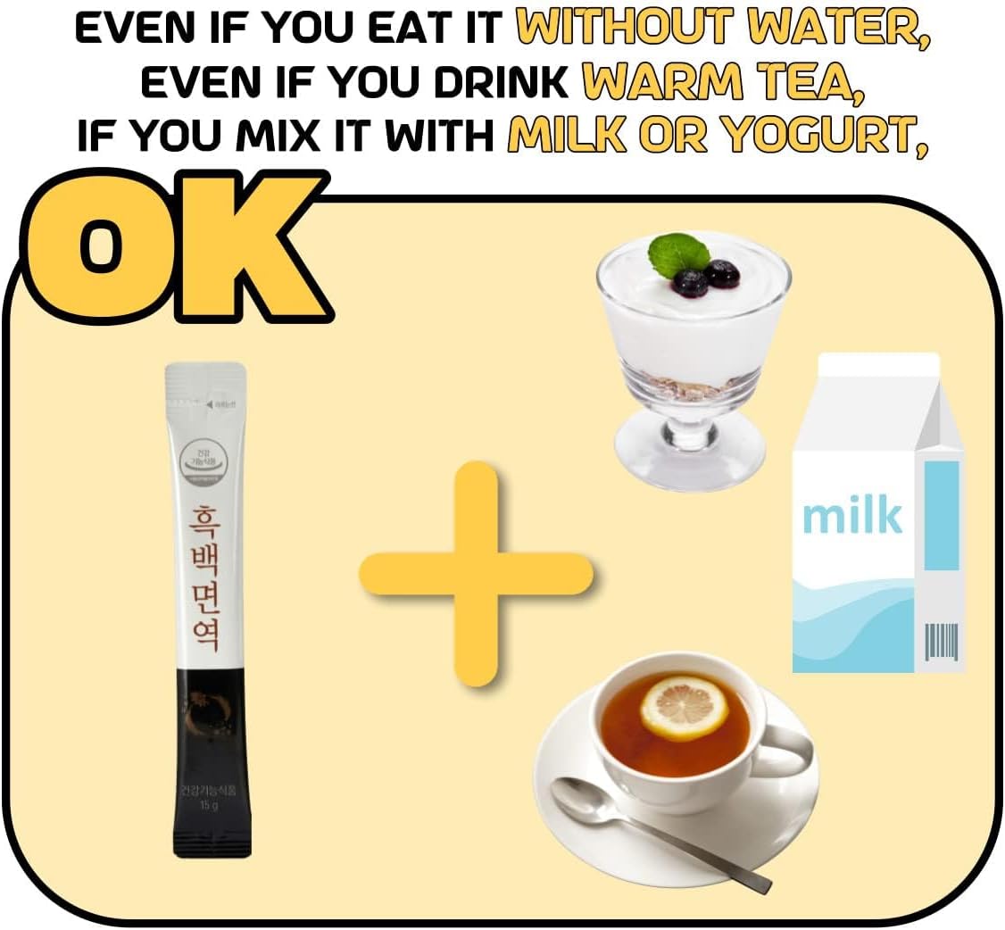 [HEBLIS] Korean Black Ginseng and White Platycodon, Asian Panax Ginseng Extract, Energy Supplements, Immune Support, Ginseng Honey Sticks - Image 10