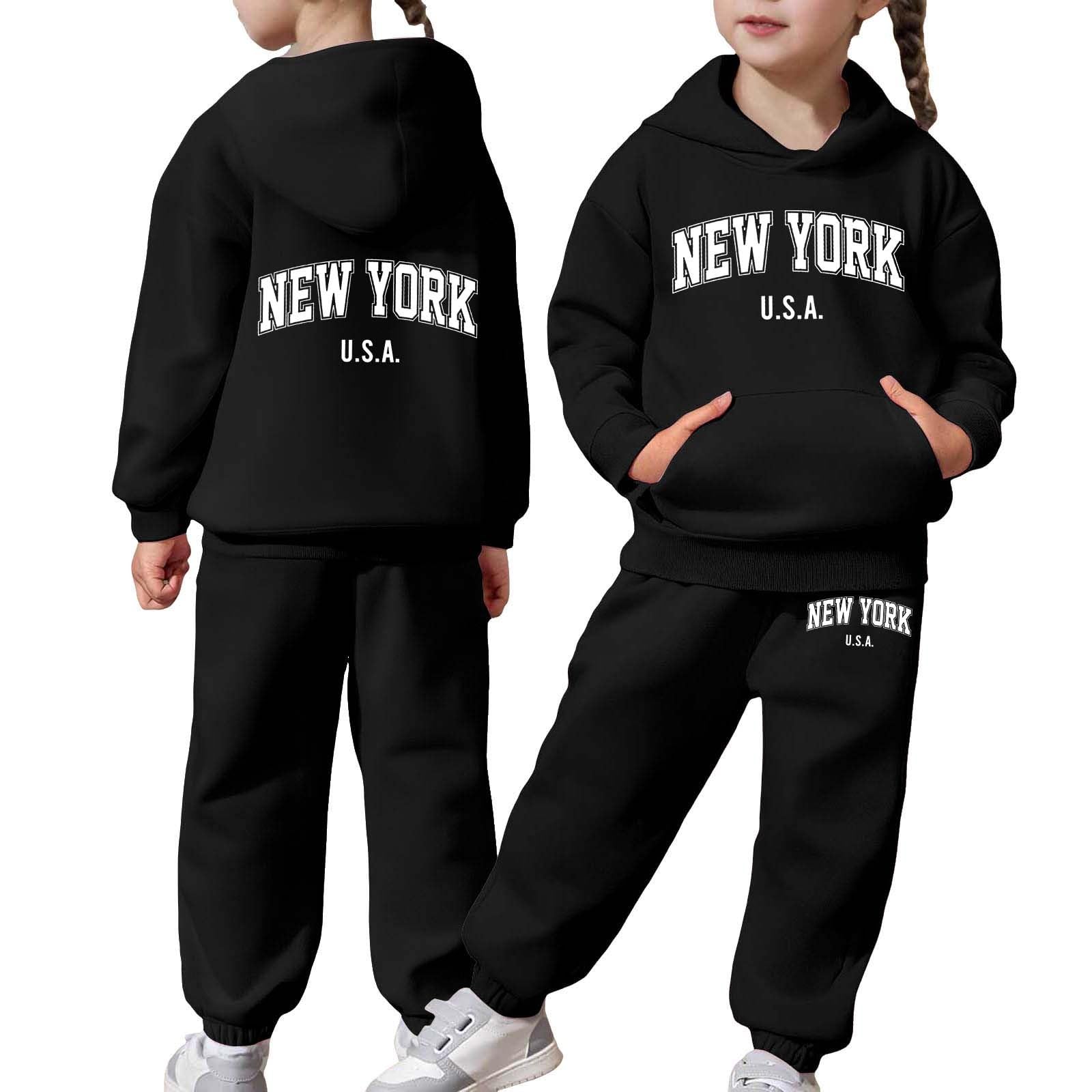 2026 - Sweat à capuche chaud et solide - Pour garçons et filles - Manches longues
