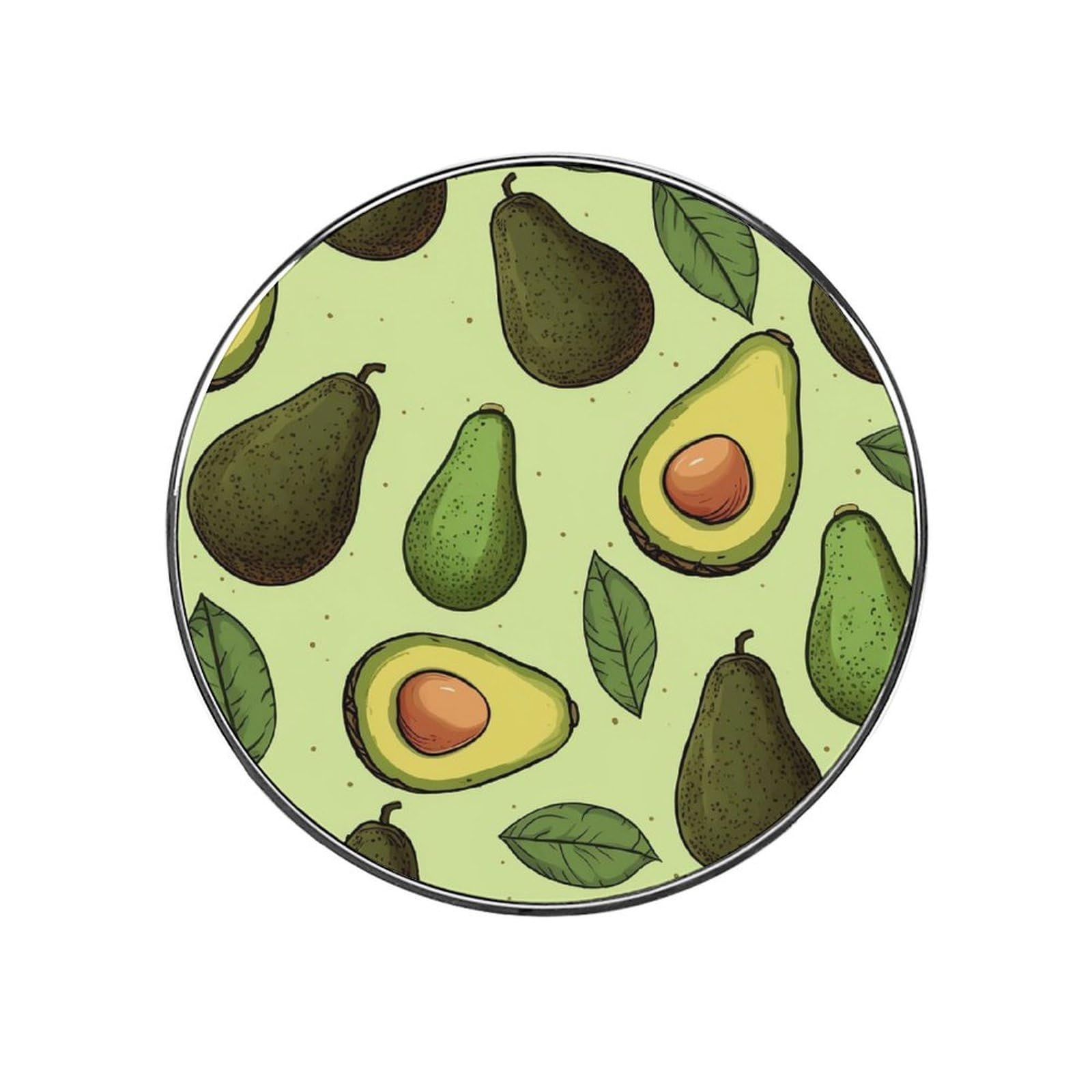 Fridge Magnets Waterproof Heavy Duty Small Strong Magnet Avocados Fruit Refrigerator Magnets Cute Magnetic Locker Accessories Mini Decorative Magnet for Whiteboard Office Kitchen Decor