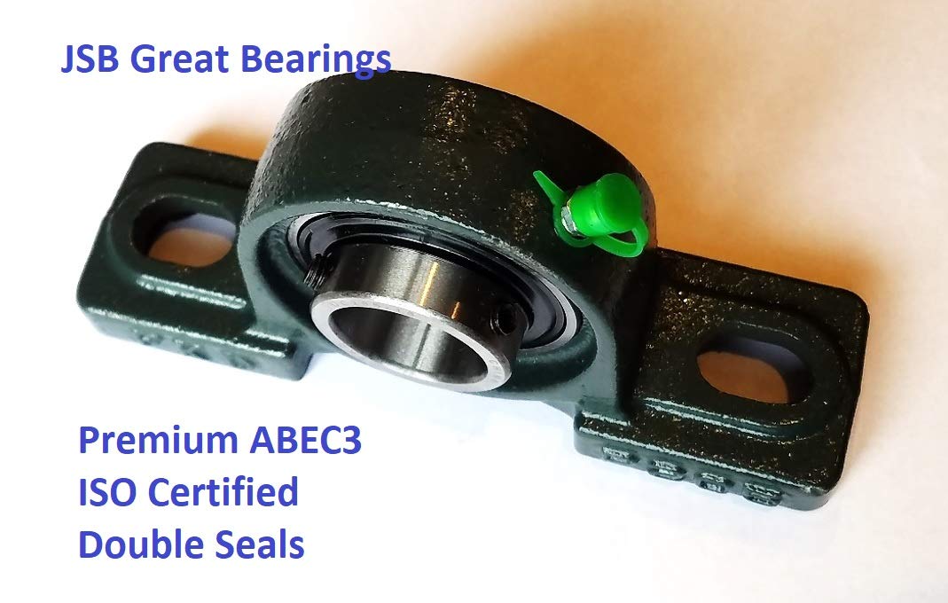 UCP206-17 Solid Base Pillow Block Bearing | 1-1/16