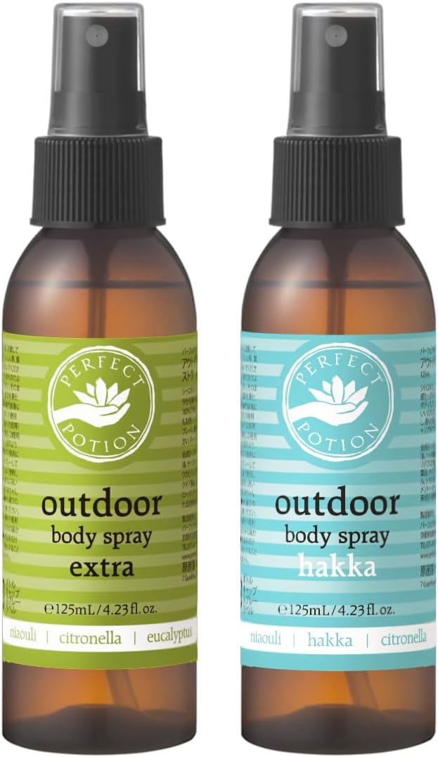 Perfect Potion Outdoor Body Spray Extra & Peppermint 4.2 fl oz (125 ml) Set