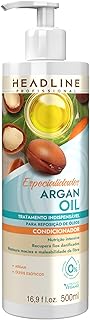 Condicionador Argan Oil - Restaura e Nutre Profundamente - HEADLINE Especialidades - 500ml