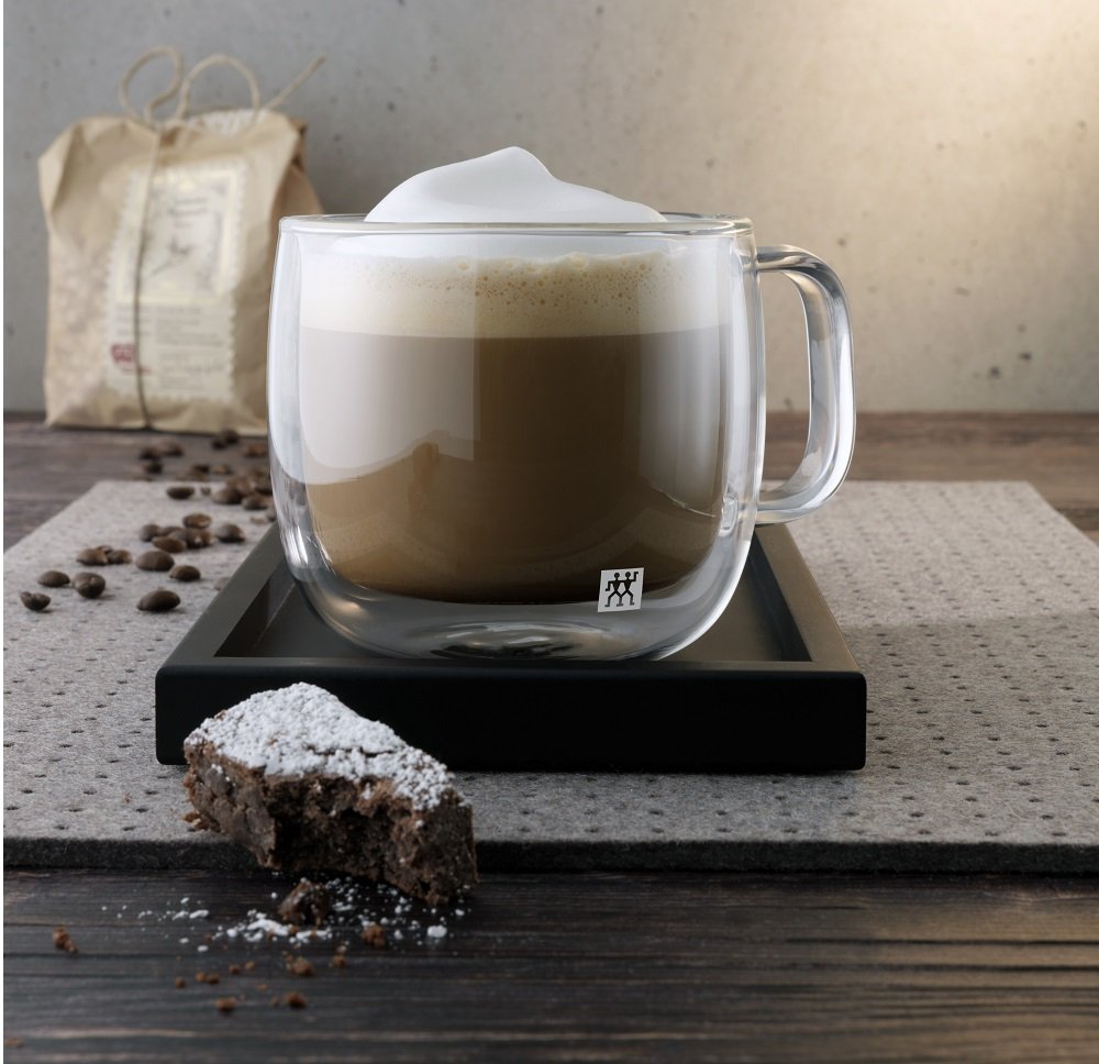 Amazon.com: Zwilling 39500-113 Double Wall Glass Cappuccino 15.2