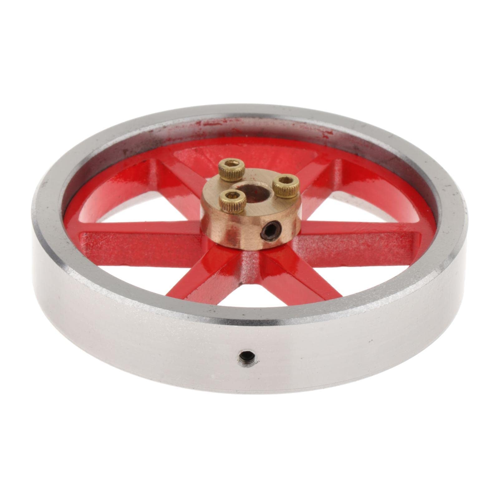 Sharplace Volante Inercial para Motores de Aire Caliente, Repuesto para Motor, Kits de Experimentos de Física de Metales, Volante para Generador de Energía Eléc