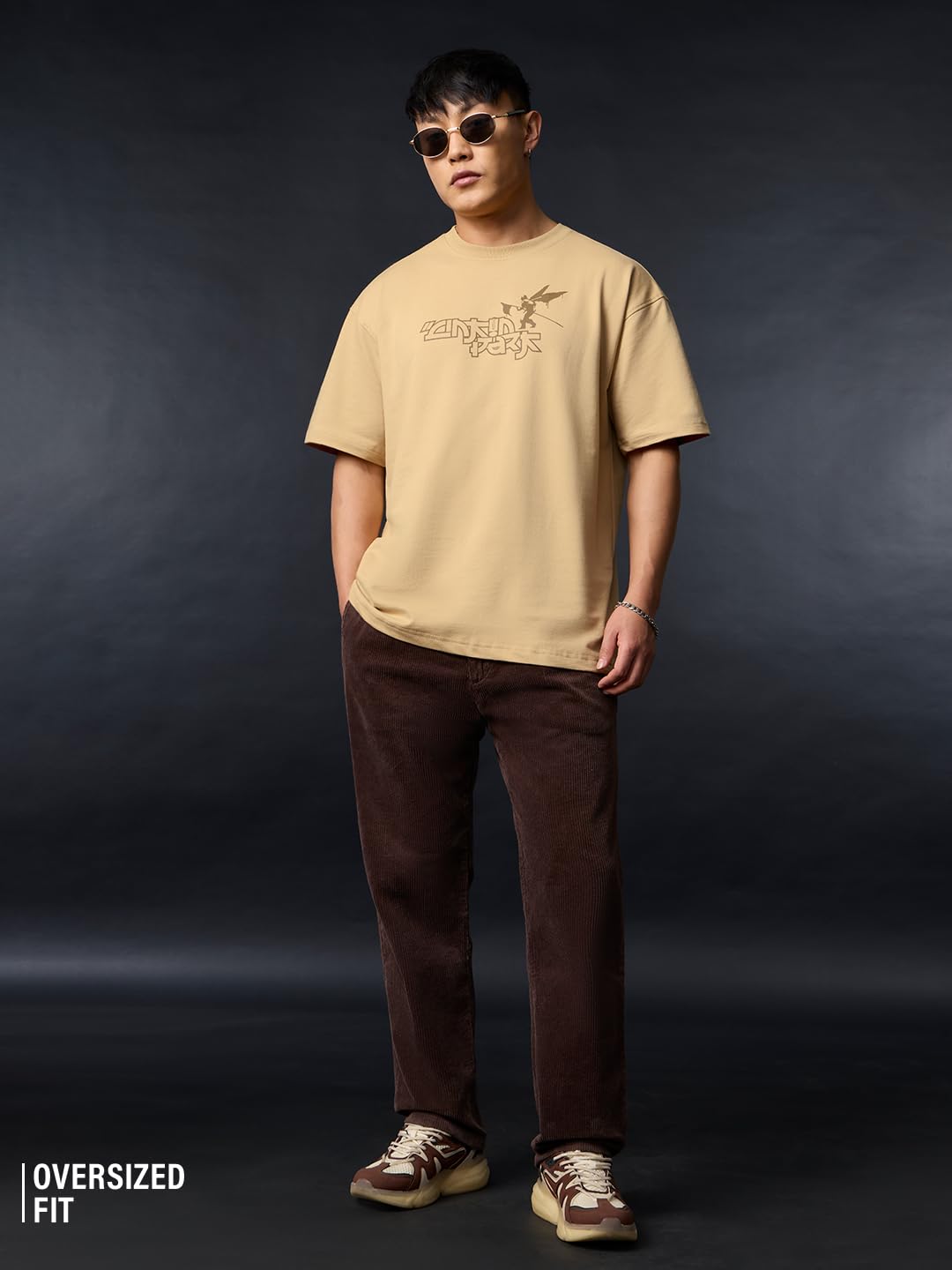 The Souled Store Linkin Park T-Shirt für Herren und Jungen, kurzärmelig, Rundhalsausschnitt, Grafikdruck, lässig, leicht, schulterfrei, modisch, Streetwear