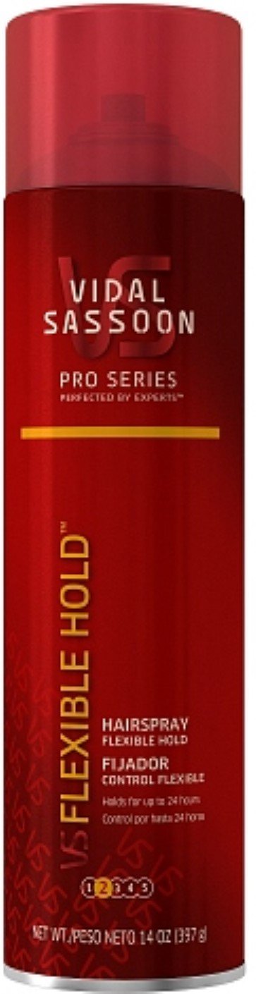 Vidal SassoonPro Series Pro Series Hair Spray, Flexible Hold 14 oz (Pack of 2)