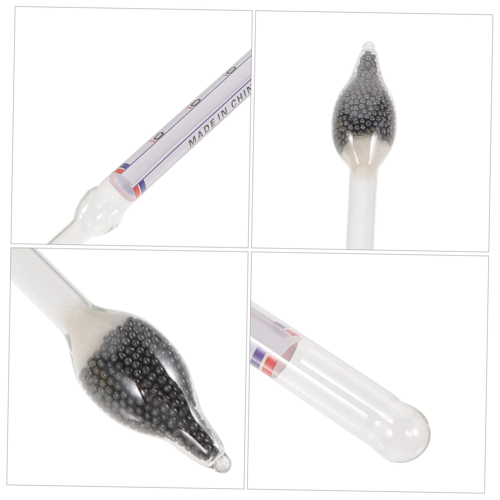 COSMEVIVI 10pcs Hydrometer for Accurate Liquid Measurements Sugar Alcohol Density Gauge for Wine Beer Maple Syrup Testing Design for Use