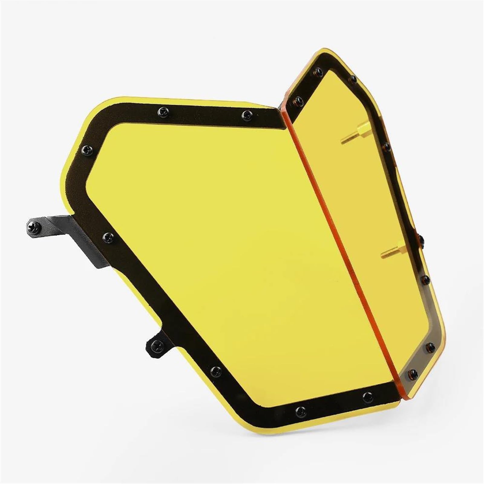 Grille De Protection Phare Moto Noire Diamètre 180 Mm - Cache Phare Rétro Antirouille En Fer