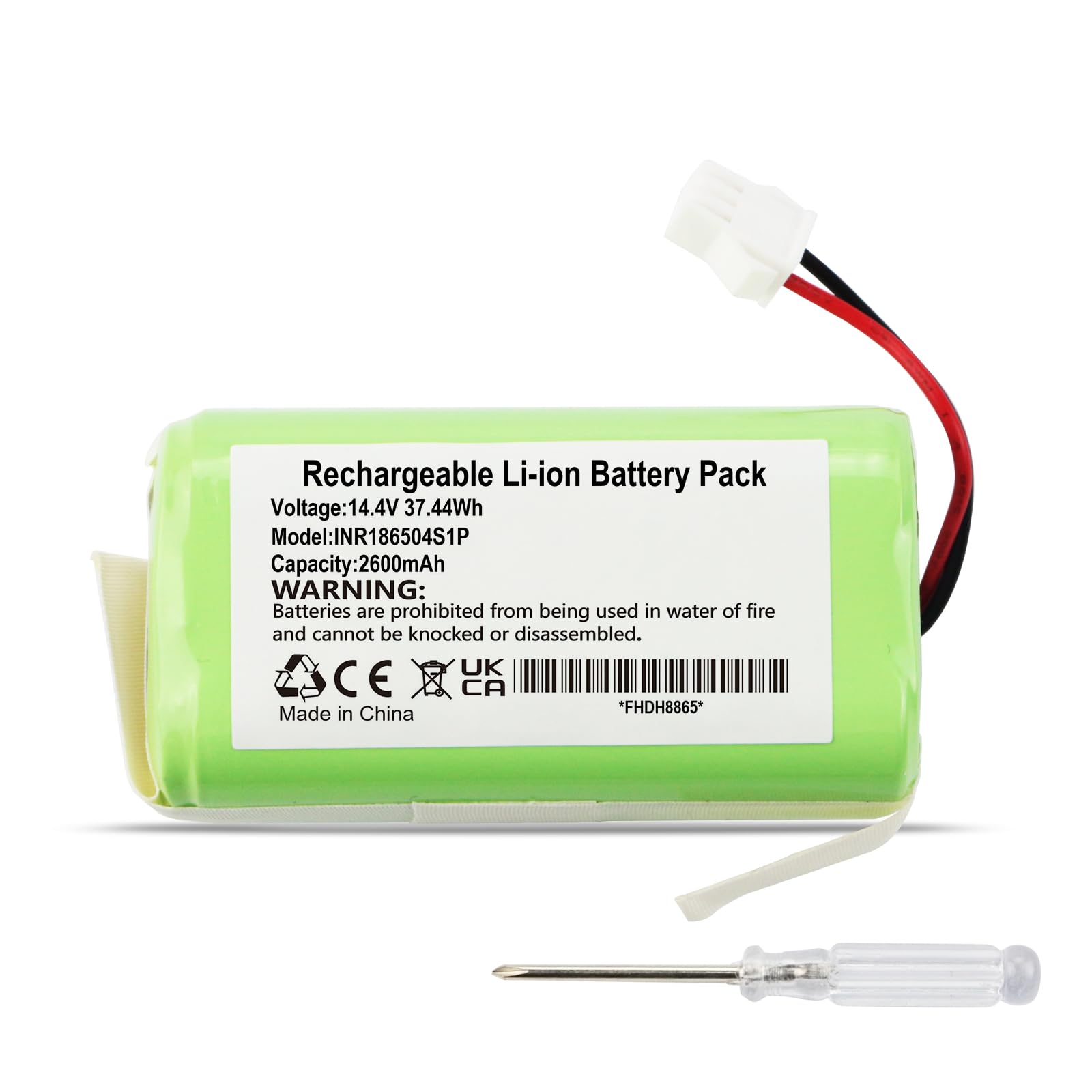 1800LI Batería para iRobot Roomba 500 580 595 600 700 800 900 610 670 680 | 671 675 677 685 690 691 695 696 760 761 770 780 790 860 870 871 880 890 895 960 965 966 980 Robot Vacuum Cleaner 1800mAh