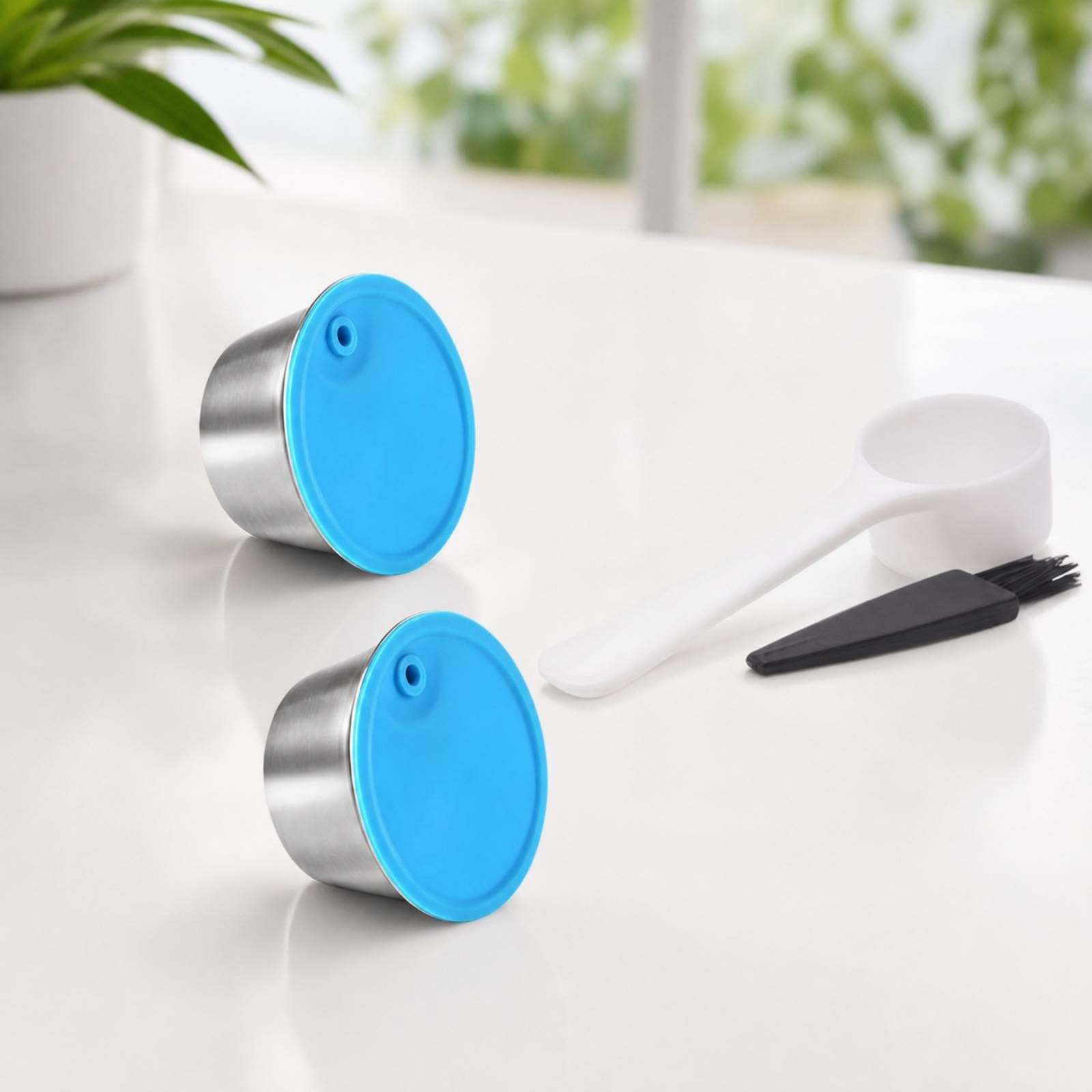 2 Stück Kaffeekapsel mit Deckel, Style to 2, 51–100 Ml
