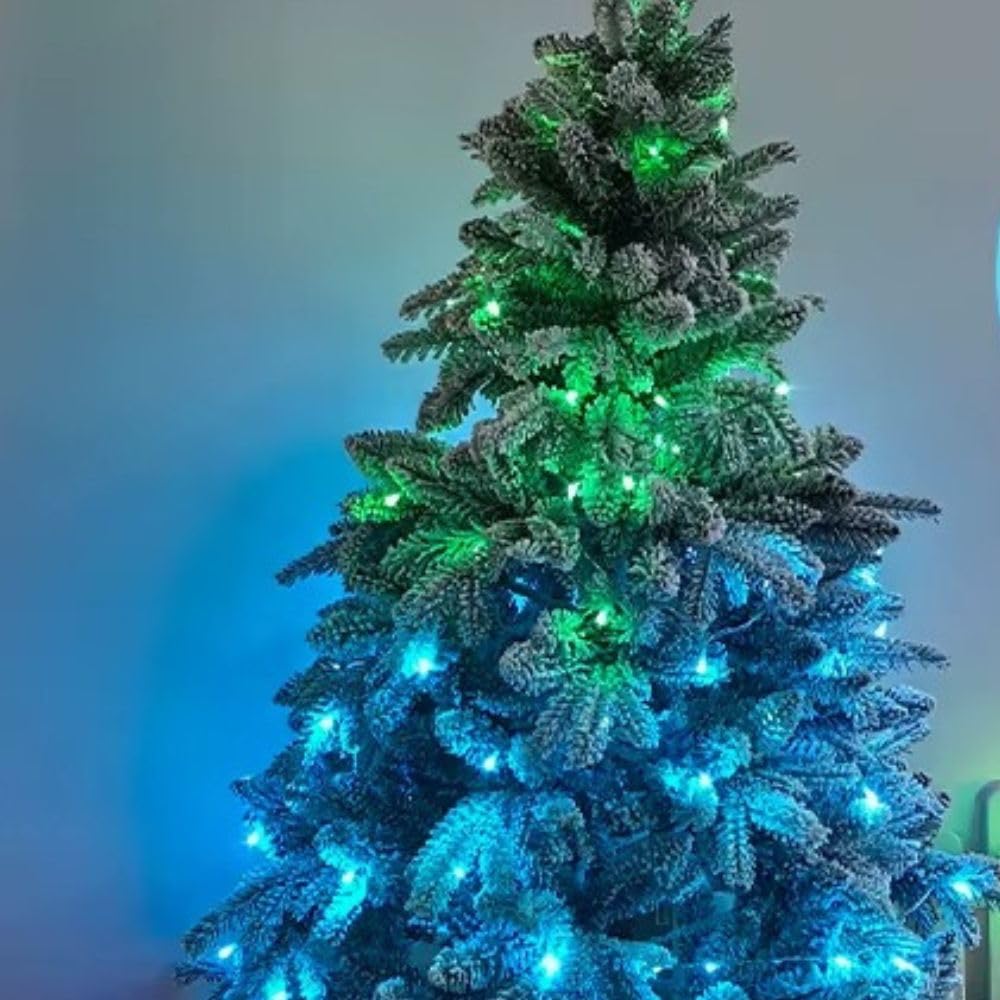 Buy KHIZAR USB RGB Christmas Tree Lights with Remote Control