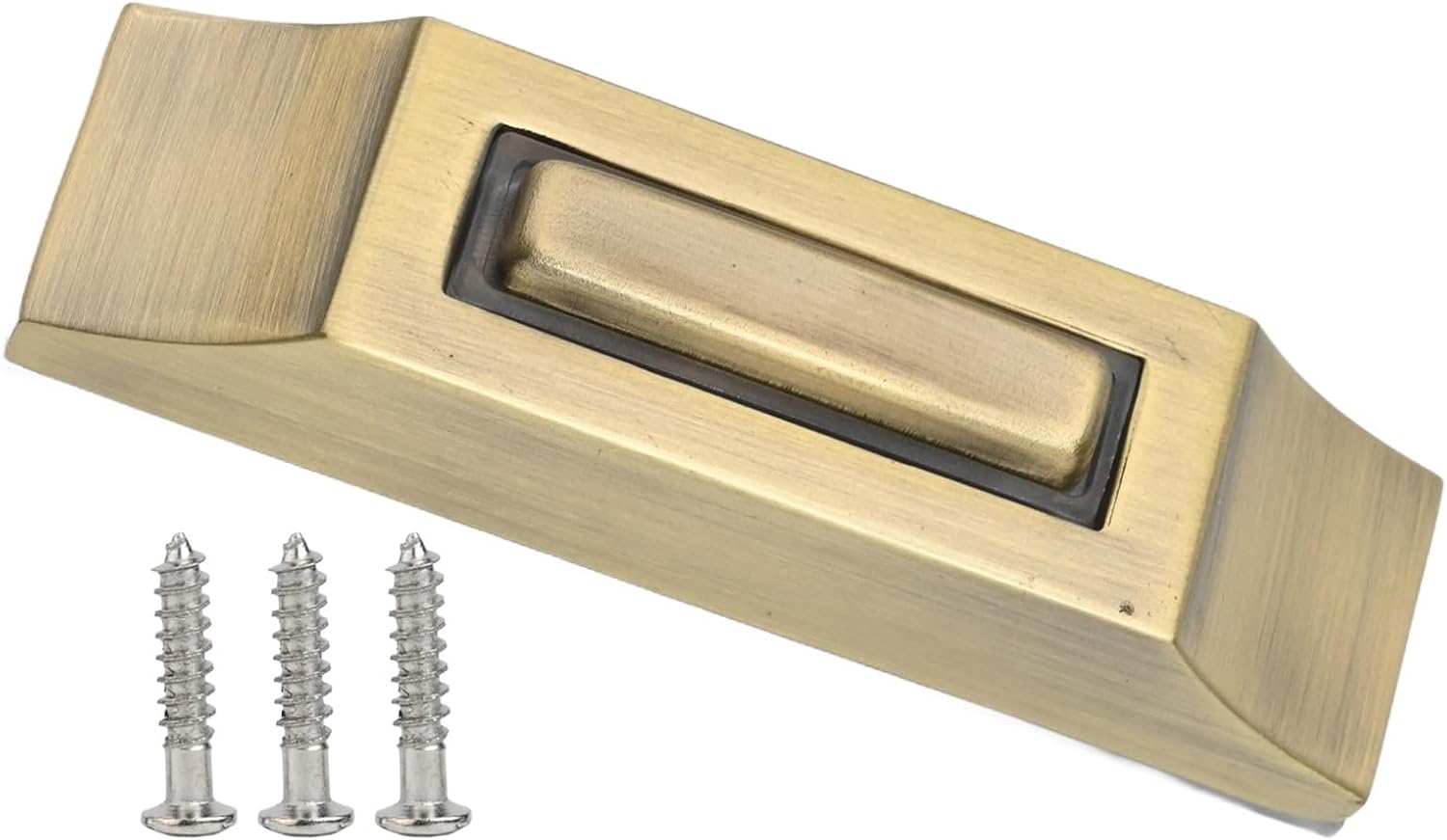 Wired Lighted Doorbell Button, Heavy Duty Zinc Alloy Wall Mount Chime Push with LED Visibility for Low Voltage 12-24V DC Systems, Bronze Finish