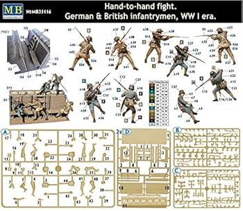 Amazon.co.jp: BRITISH & GERMAN INFANTRYMEN HAND TO HAND