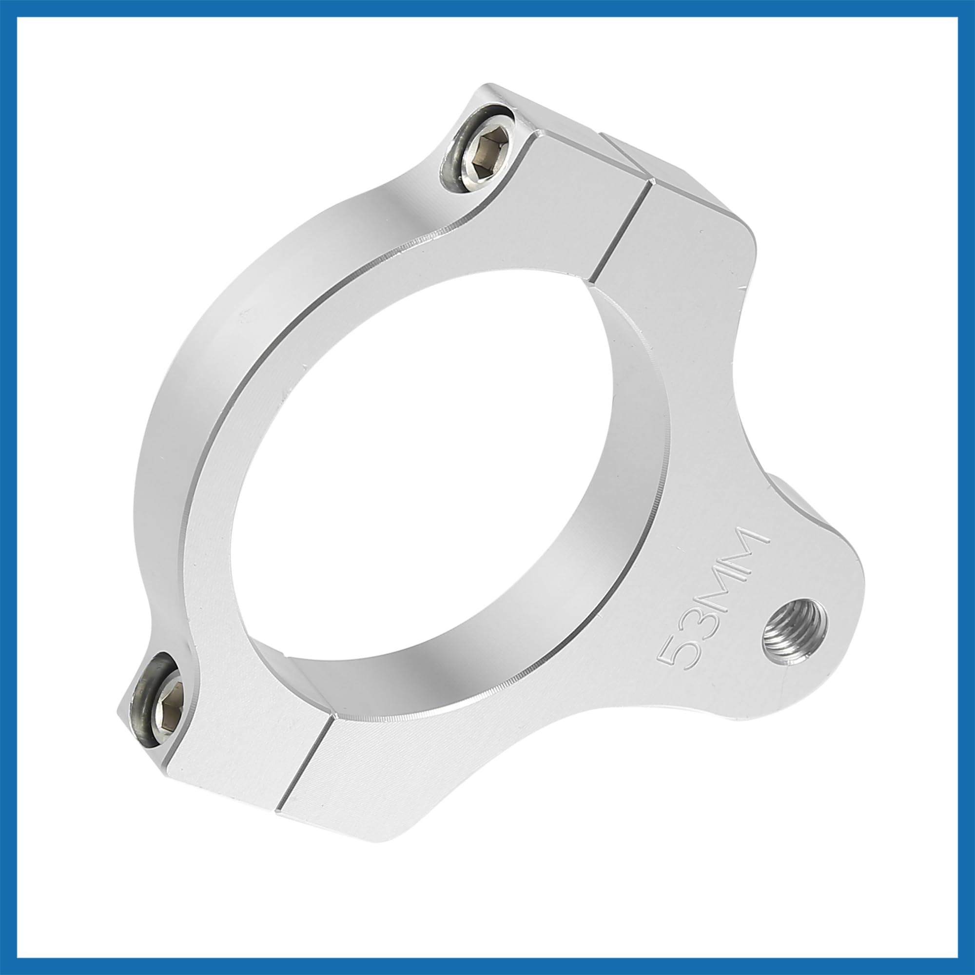 A ABSOPRO CNC Fourche Supports Direction Amortisseur Montage Collier Serrage Universel 53mm Remplacement d'article
