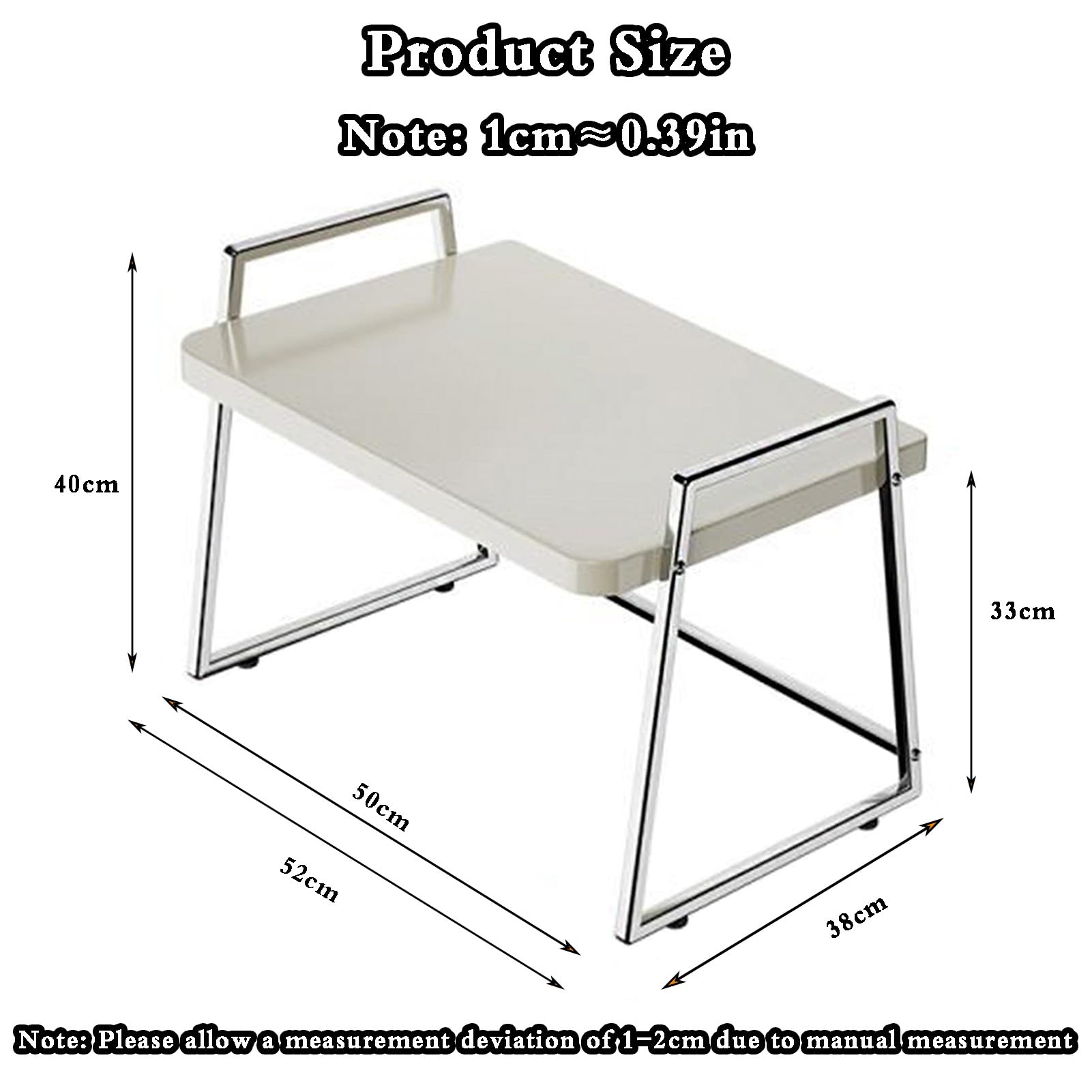 kuchenka mikrofalowa， 2-poziomowy metalowy stojak piekarski Blat kuchenny Organizer do