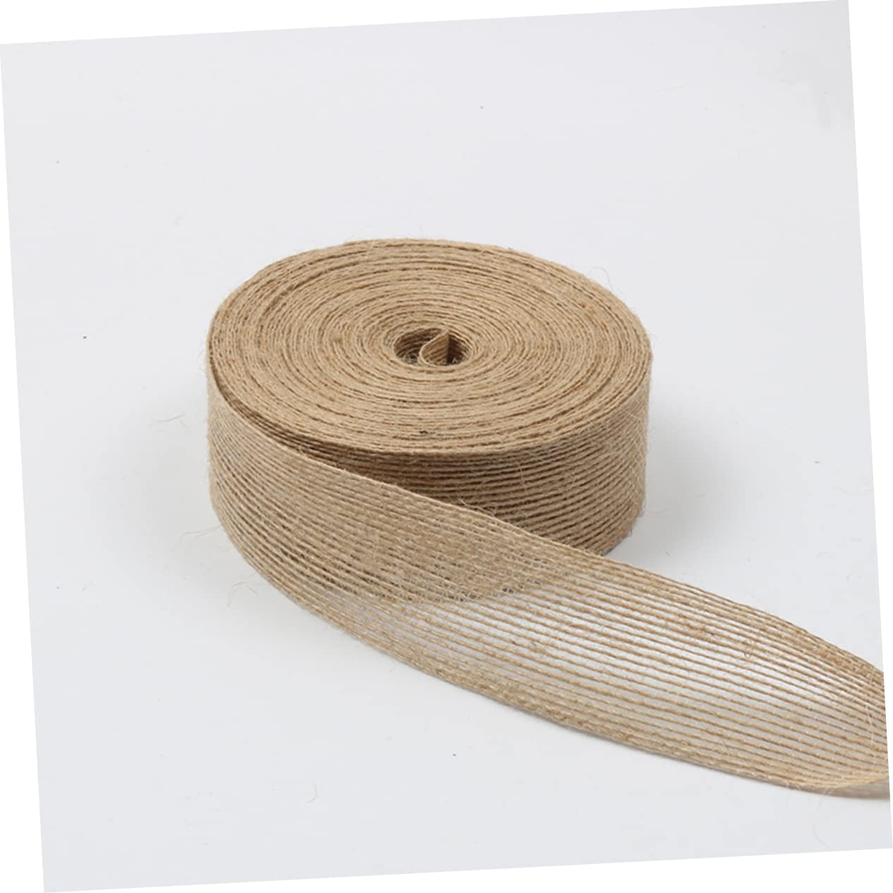 STOBOK 9rollen Burlapband Natur Jute Gewebe Für Handwerk Hochzeitsdekoration Geschenkverpackungen Und Floristik Robust Und Vielseitig Einsetzbar