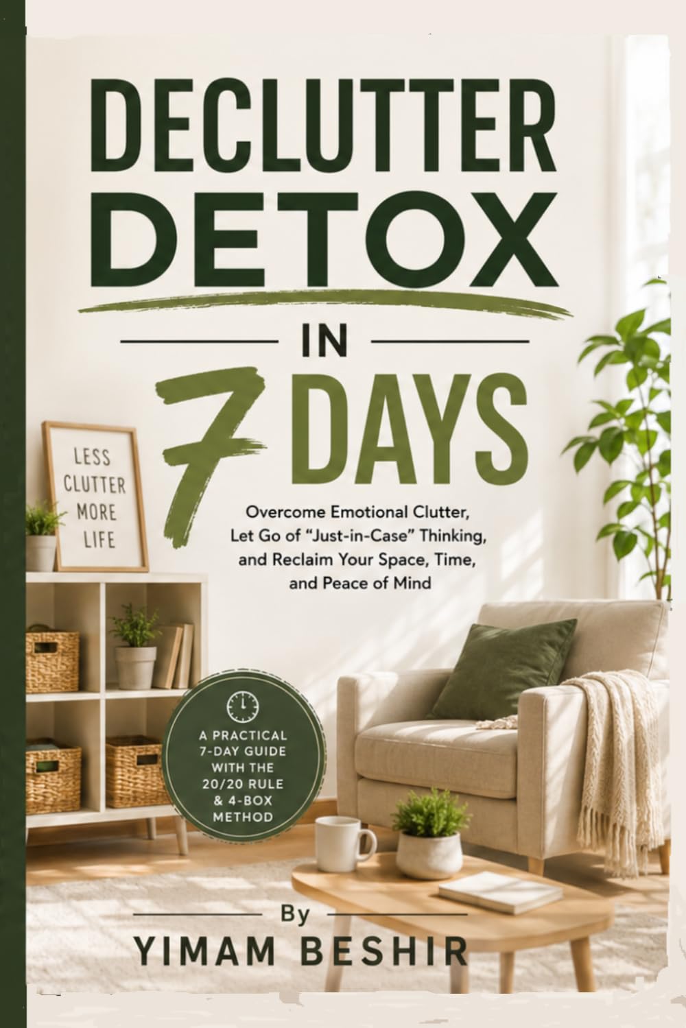 Declutter Detox in 7 Days: Overcome Emotional Clutter, Let Go of "Just-in-Case" Thinking, and Reclaim Your Space, Time, and Peace of Mind