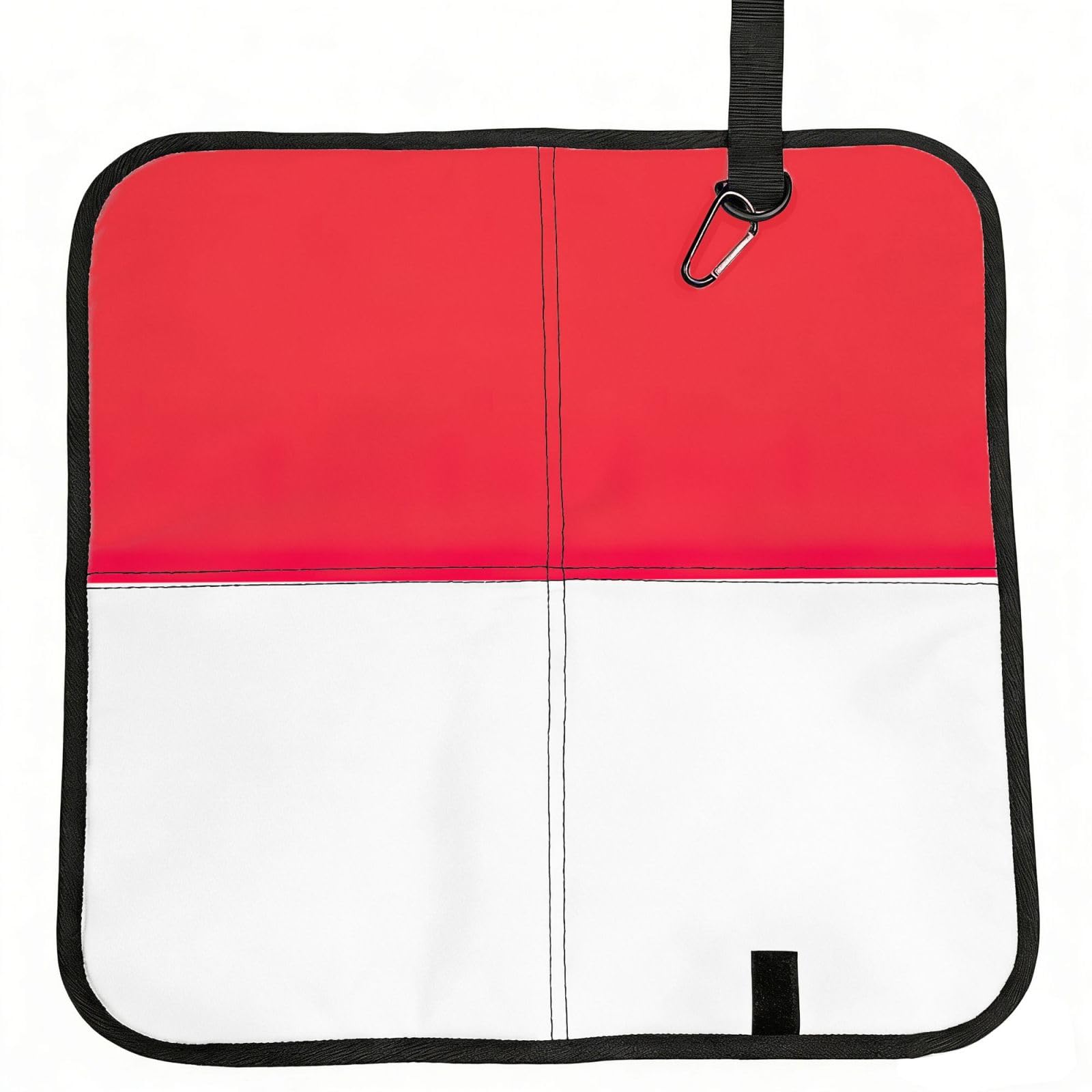 AYYQWE Indonesian Flag Print Foldable Seat Cushion Portable Chair Pad Office Commuting Picnic Camping Outdoor