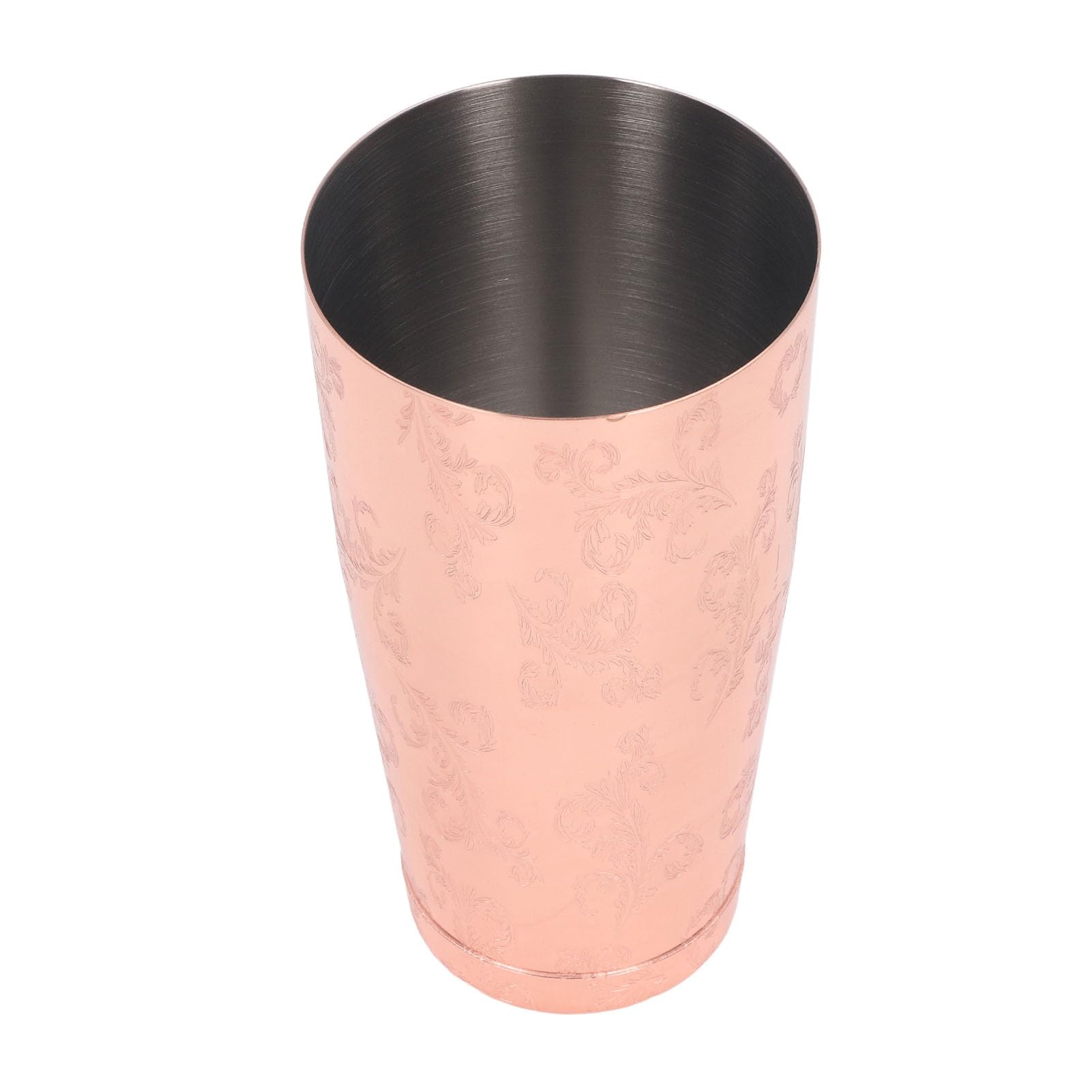 Set shaker per cocktail Boston MUNEFE, stampa vintage in acciaio inossidabile 304 (Insieme 4)