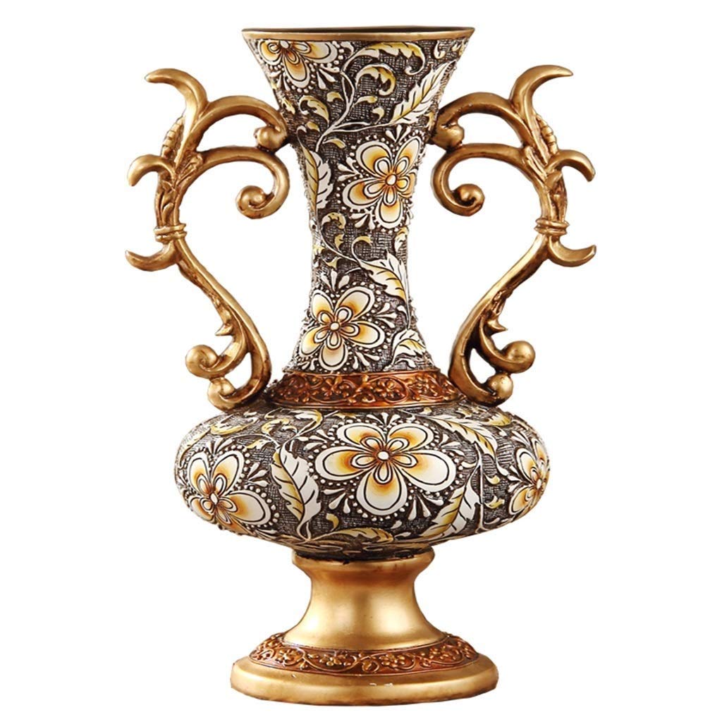 Amazon.co.jp: AJJZX 樹脂花瓶ヨーロッパスタイル-ヨーロッパの