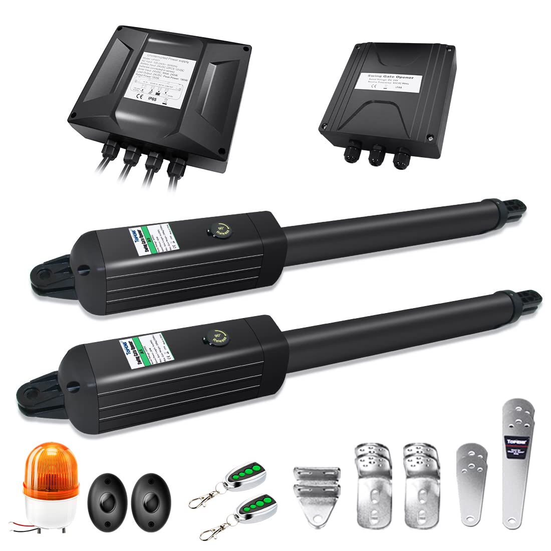 Buy TOPENS A5132 Dual Swing Gate Opener Medium Duty Automatic Gate