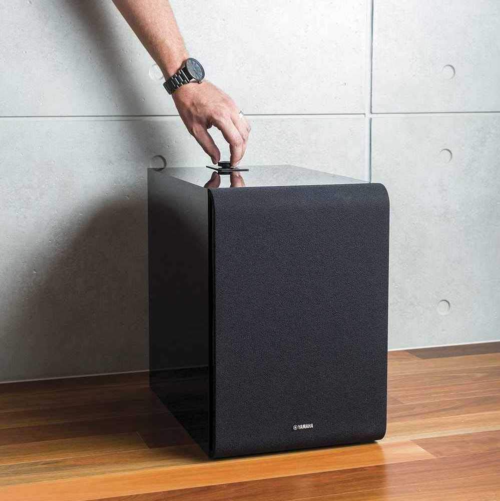 YAMAHA ネットワークサブウーハー NS-NSW100 Yamaha NS-NSW100 Musicast SUB 100 130 Watt Wireless Subwoofer