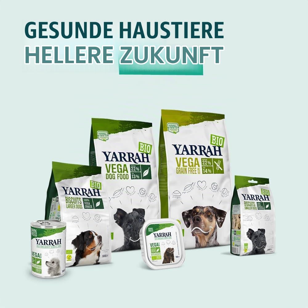 Yarrah Bio Hund Trockenfutter Erwachsene weizenfrei Vegan 1 x 9999,99 g