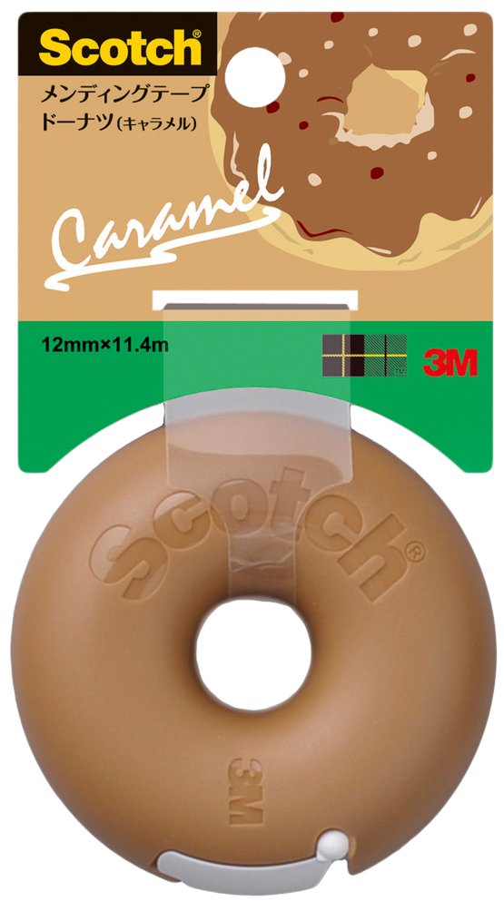 Amazon | 3M スコッチ テープ メンディングテープ ドーナツ