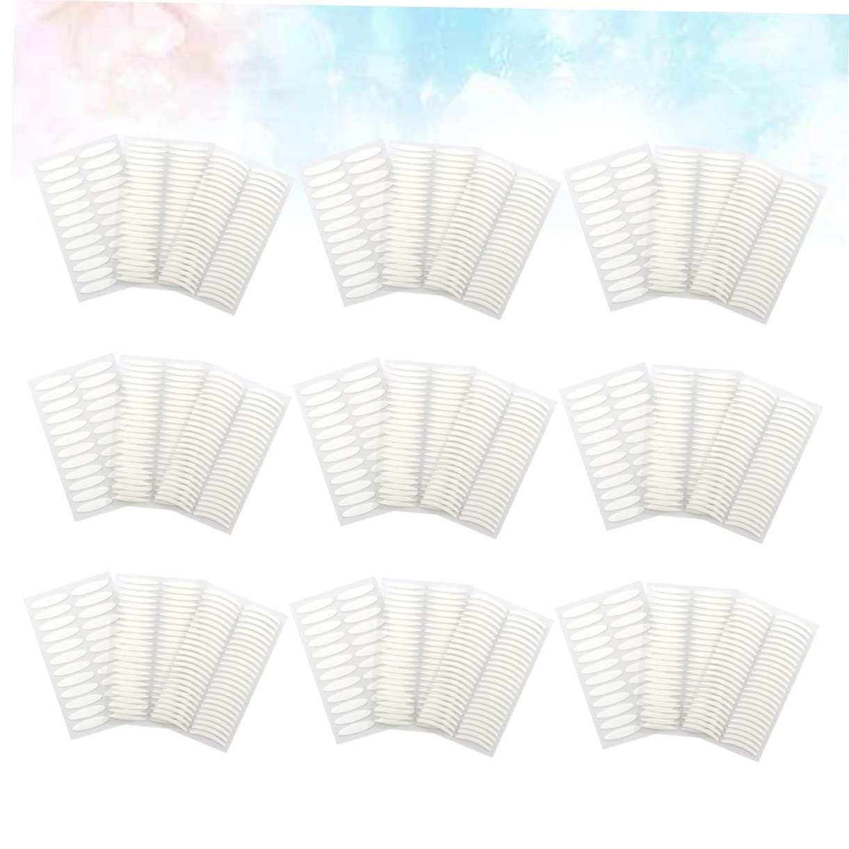 PLAFOPE Invisible Double Eyelid Stickers 45 Sheets Natural Light Thin Perfect for Thin Eyelids
