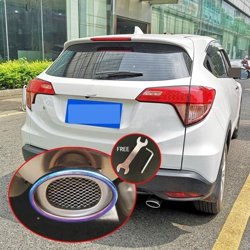 Punta de escape trasera para renovar el estilo de tu HRV BRV 2