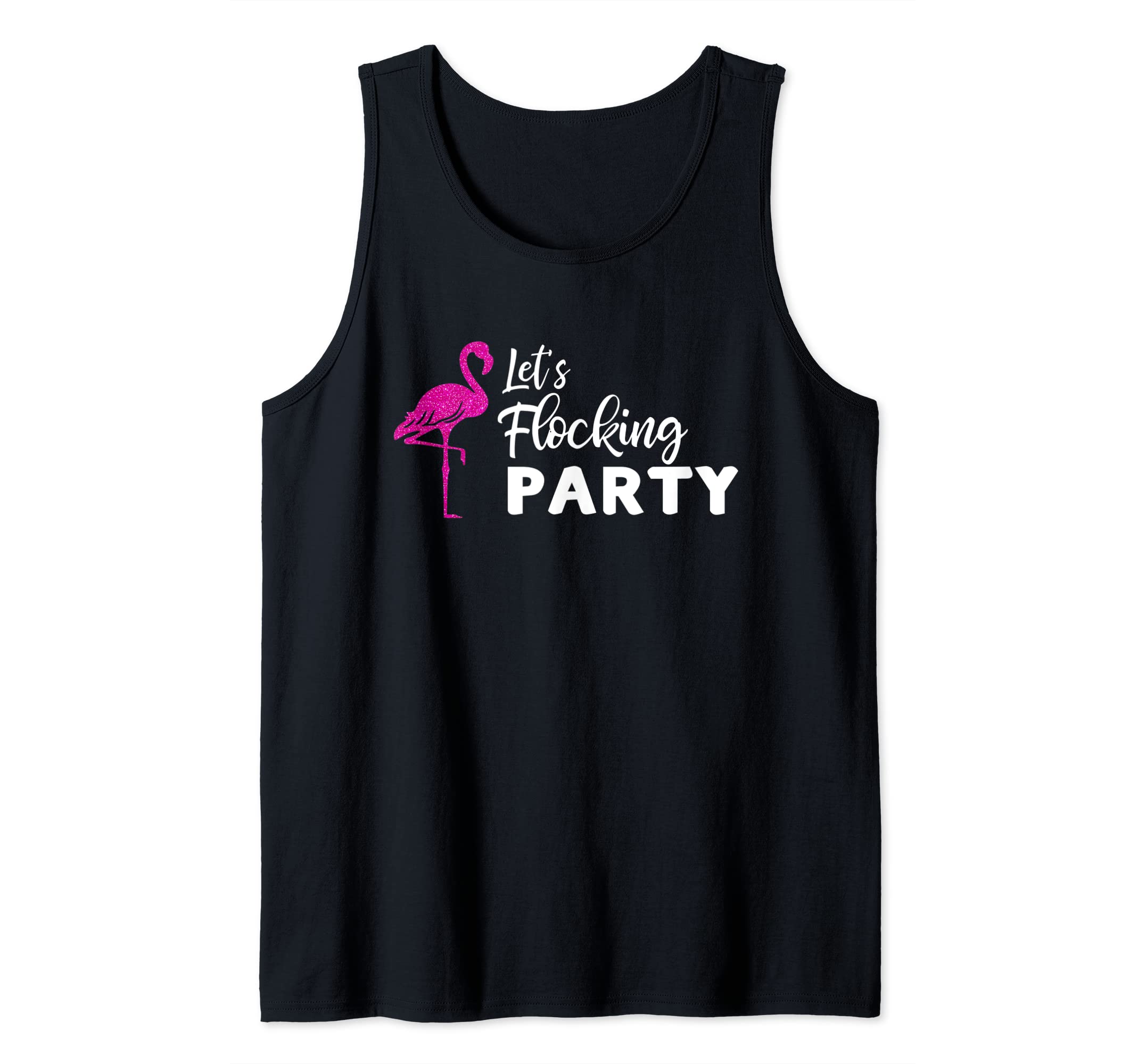 Let's Flocking Party - Bachelorette Party Tank Top