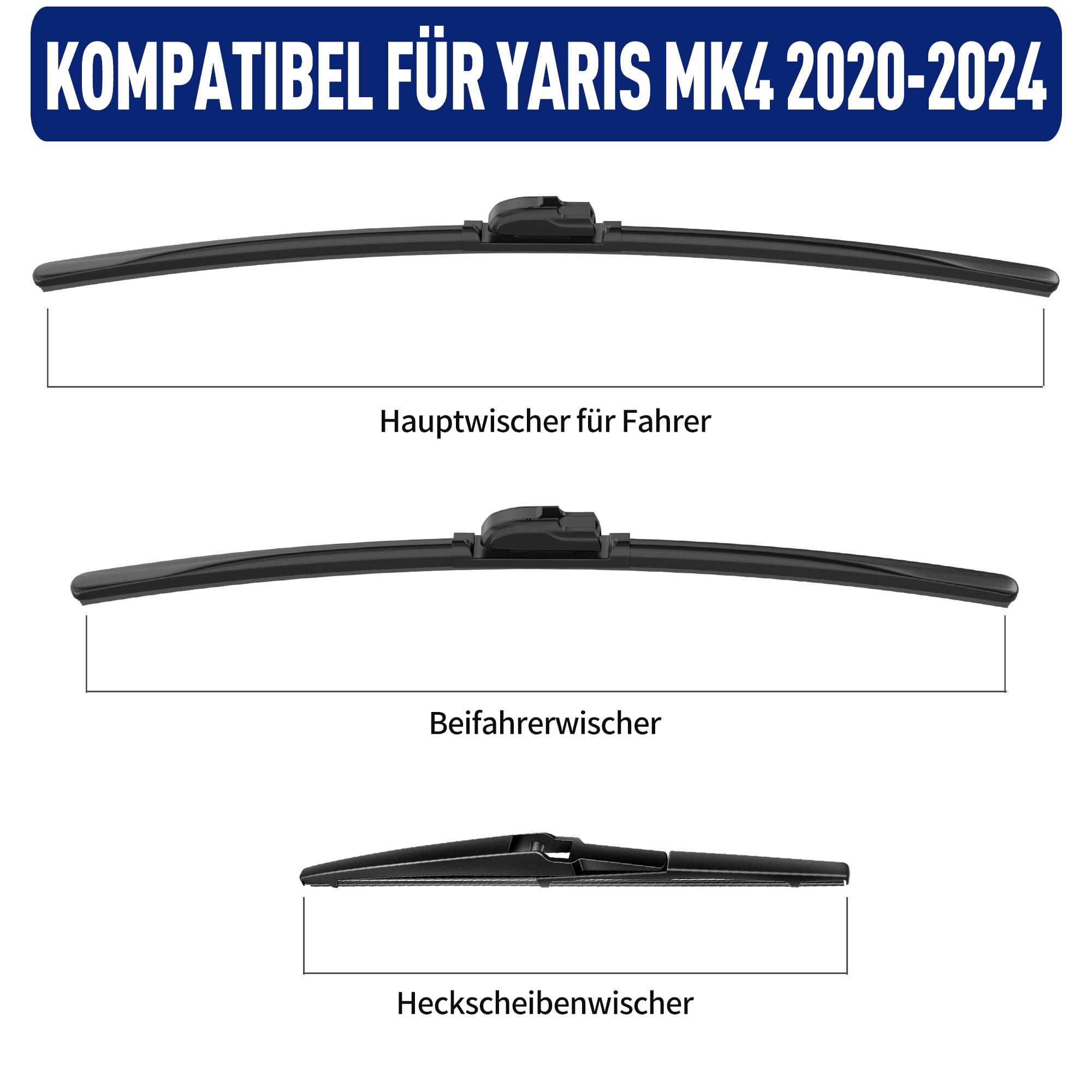 Suchergebnis Auf Für: Scheibenwischer Toyota Yaris Produktbild-Vorschau 7