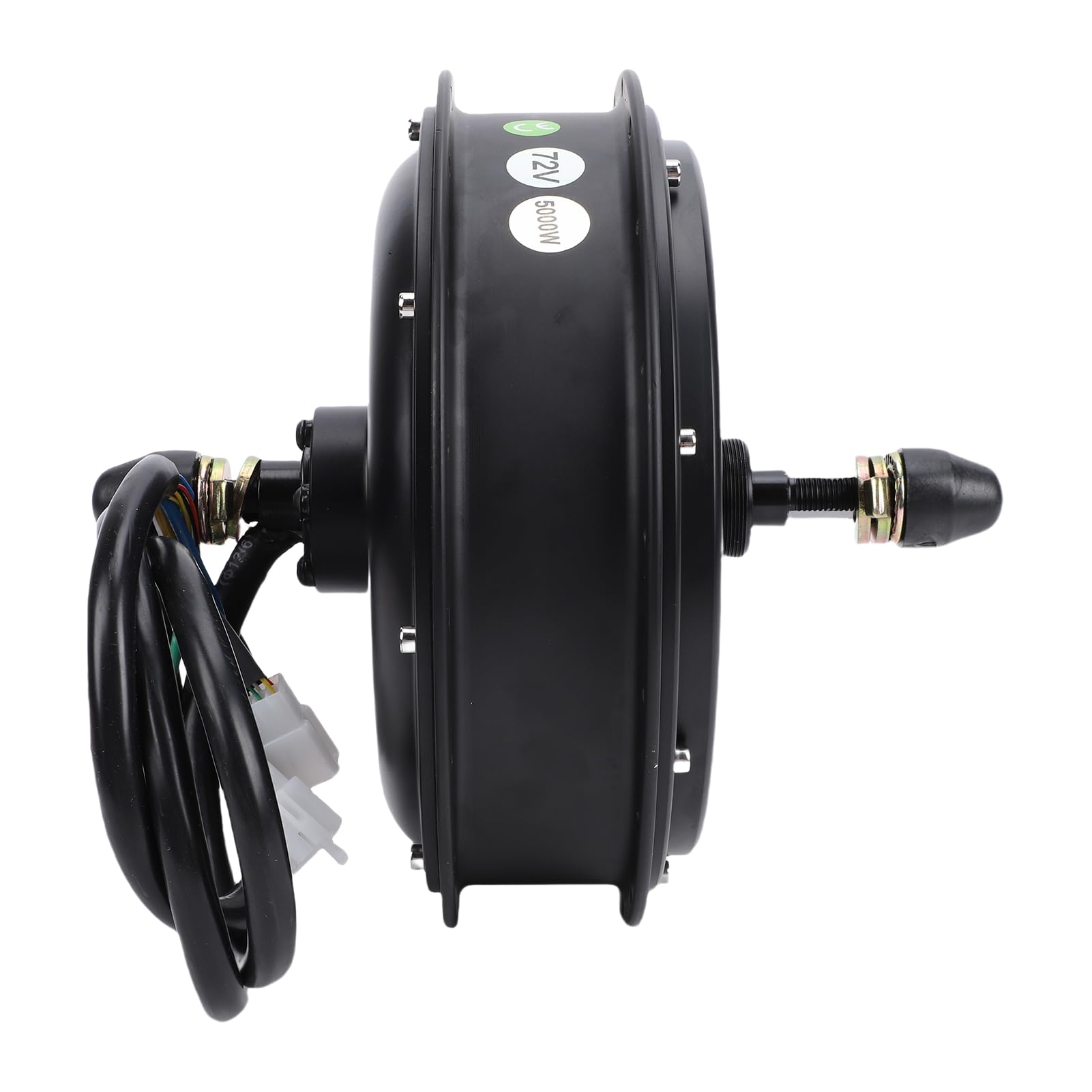 CHICIRIS 5000W Electric Bike Hub Motor Aluminum Alloy Rear Drive Conversion Kit with 100N.M for Mountain Bikes Upgrading 80-100km/h Speed