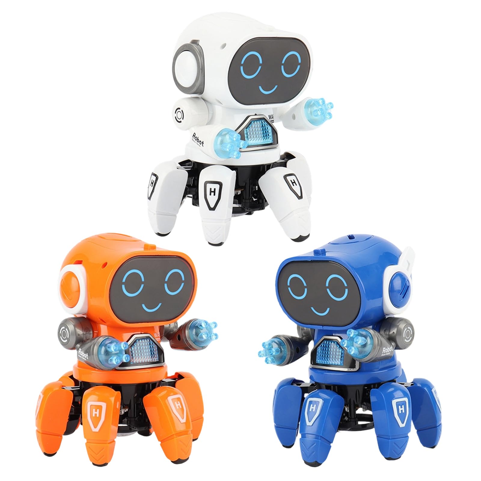 Interactive Six Claws Robot for Learning and Family Fun with Music Learning Robot — view 8