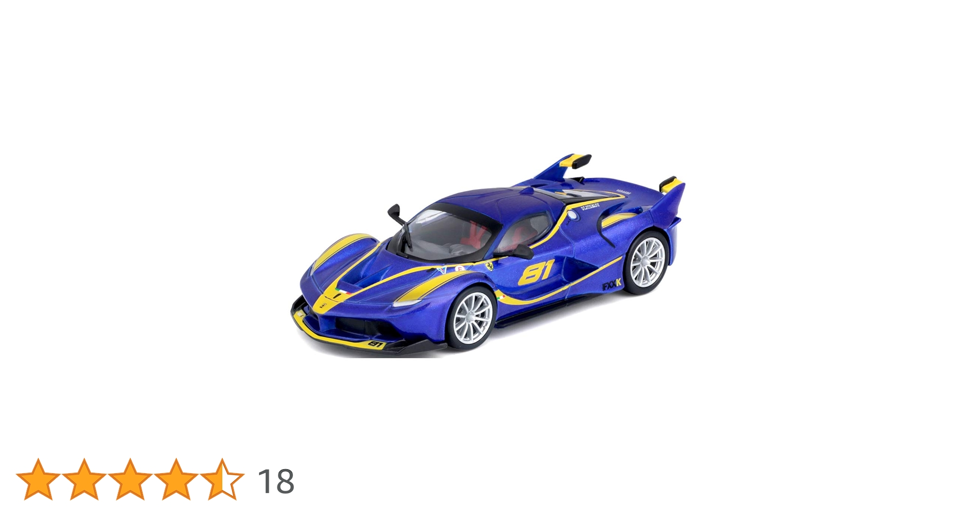 ブラゴ　ミニカー5点セット Amazon | Bburago（ブラーゴ）1/64 フェラーリ 5個セット
