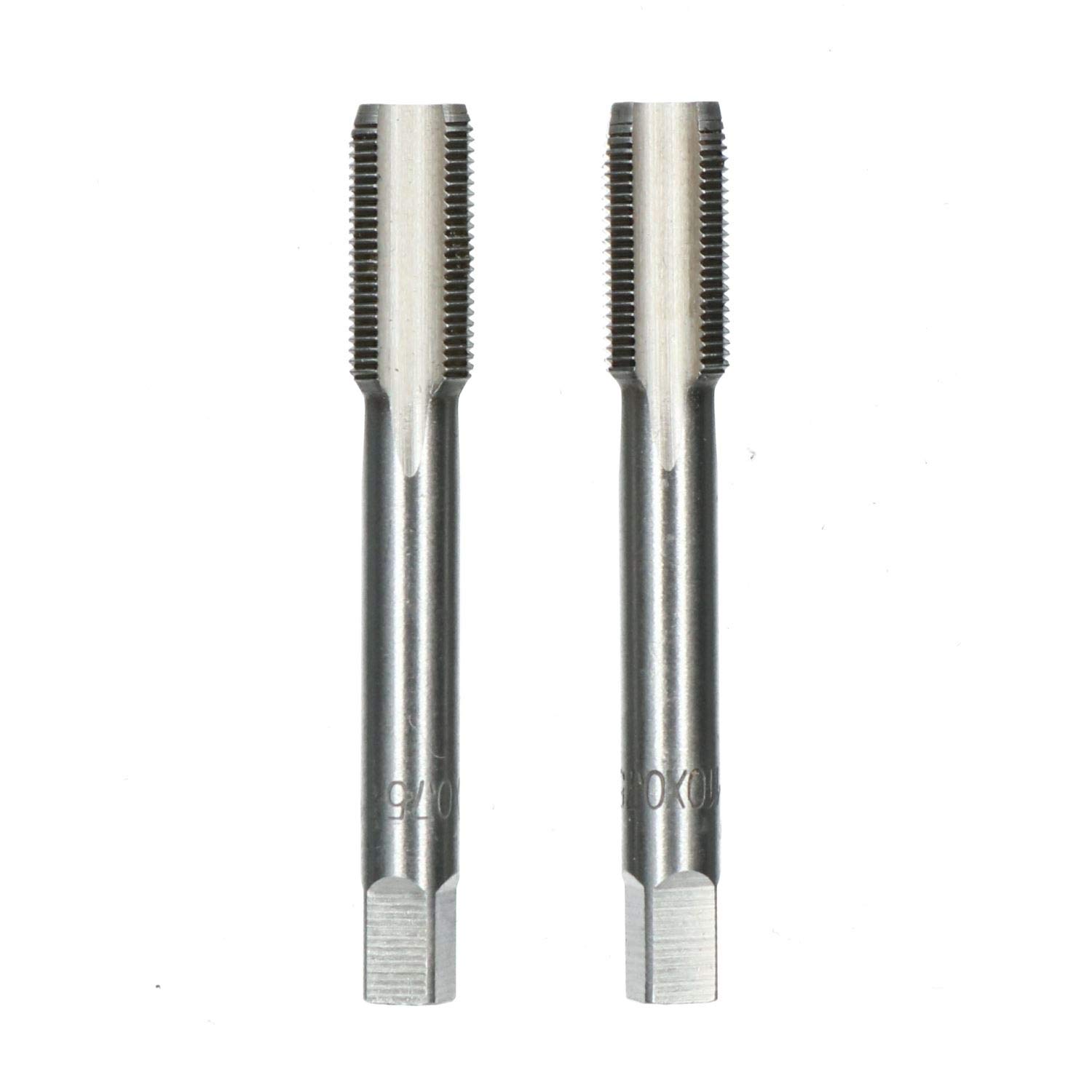 Ab Tools M10 X 0.75Mm Metric Tap Set, Tungsten Steel, Taper And Plug Thread Cutter Td021