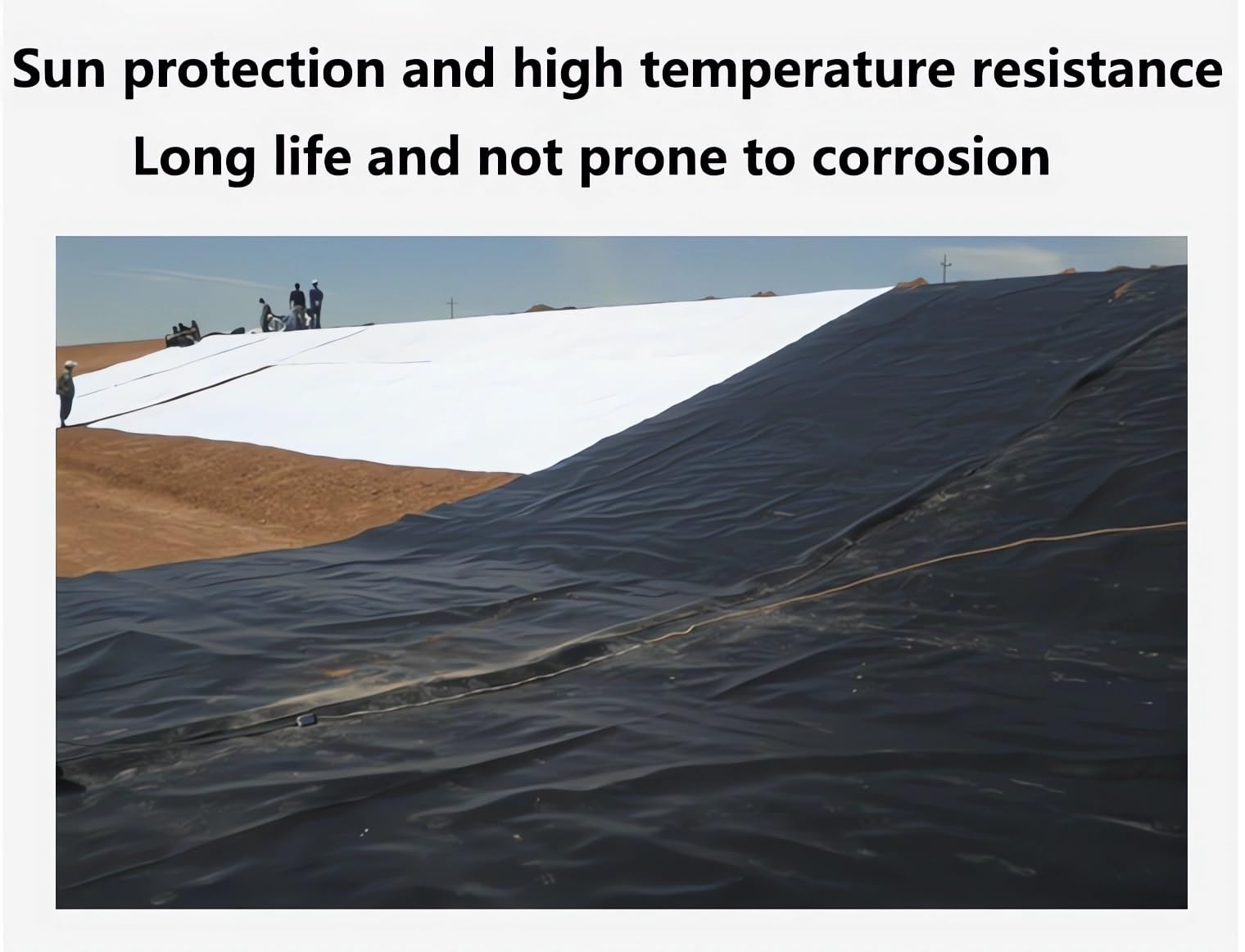 Revestimiento De Estanque Jardín, Lona para Estanque, Tela Asfáltica Negro El Plastico, Antienvejecimiento, Impermeable, Proteccion Solar, Aplicable A Estanque Prefabricado, Estanque para Tortugas(4mx