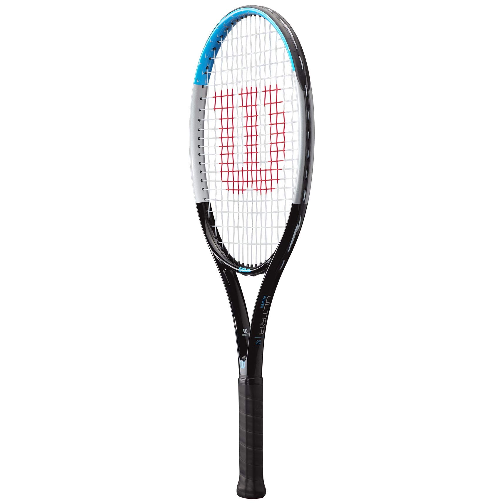 Wilson Racchetta da Tennis Ultra Power 26, per Bambini e Ragazzi da 9-10 Anni, Grafite/Alluminio/Fibra di Vetro, Blu/Grigio/Nero, WR055710U