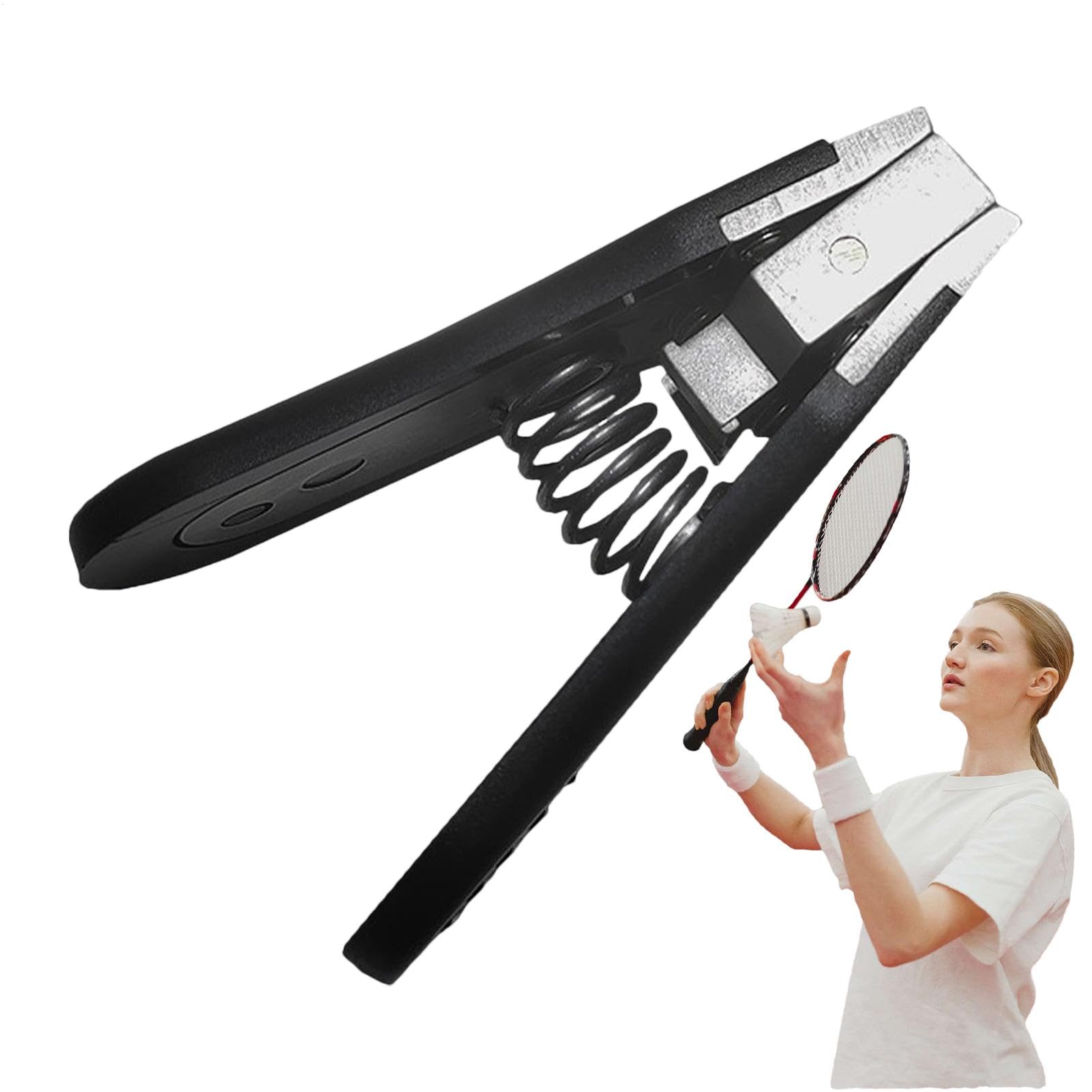 Pinza de inicio para tenis, Pinza de inicio para raqueta de tenis | Herramientas de sujeción de raquetas - Herramienta de encordado de raqueta de bádminton de aleación de alta resistencia para raqueta