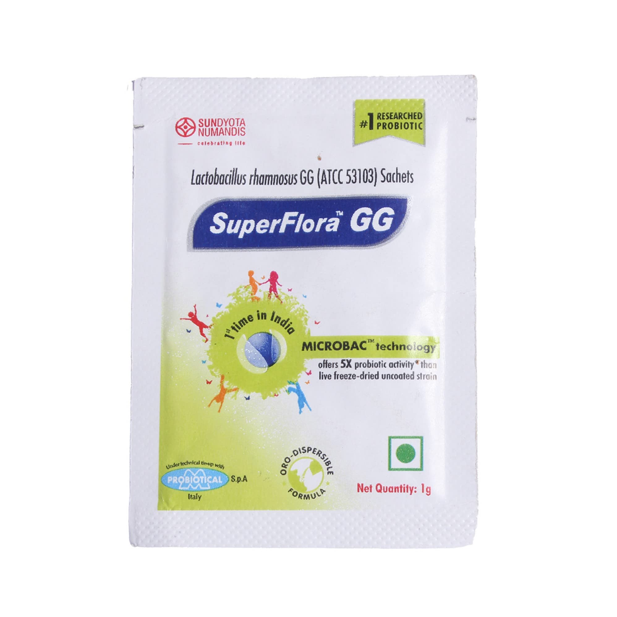 Superflora GG - Pack of 1 gm Powder