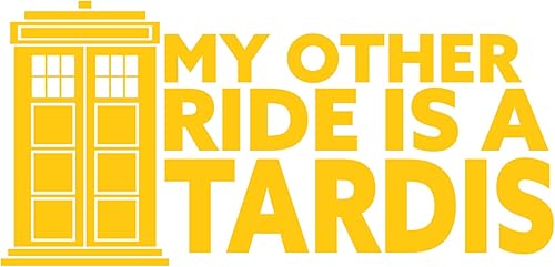 Miniatura 3 de My Other Ride is a Time Machine - Calcomanía de vinilo inspirada en una serie de televisión de ciencia ficción y viajes en el tiempo