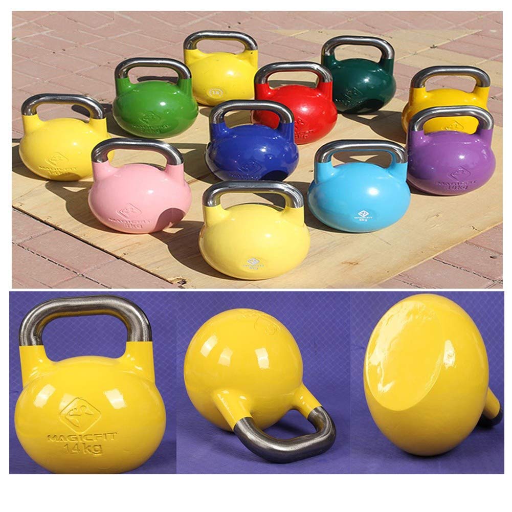Kettlebells AGYH Kettlebell Fitness in Ghisa, Manubrio per Allenamento con I Pesi Core Training per Uomo E Donna, 4 kg / 6 kg / 8 kg / 10 kg / 12 kg / 16 kg / 20 kg / 24 kg(Size:8kg / 17.6lb)