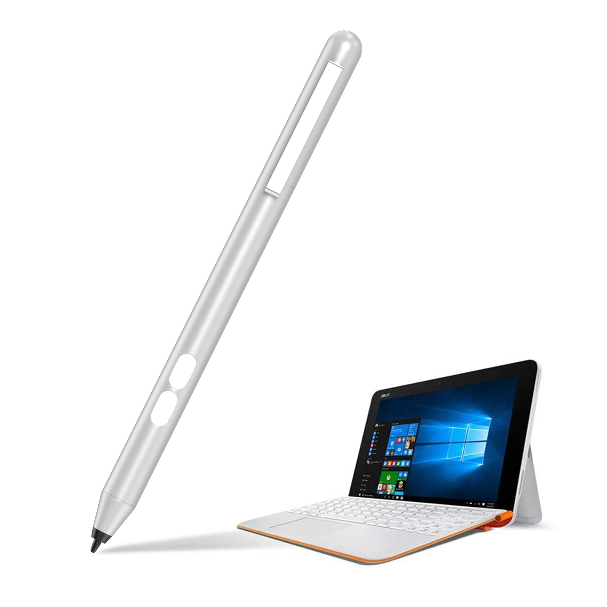 Stylus Pen for ASUS Touchscreen Devices, Active Digital Pen with Ultra-Fine Tip, 1024 Pressure Sensitivity, Palm Rejection for Precision Drawing and Writing