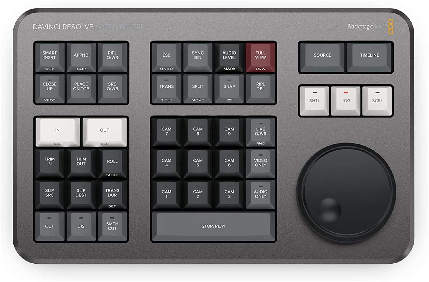 その他 Blackmagic DaVinci Resolve Speed Editor Blackmagic Davinci Resolve Yazılımı + Davinci Resolve Speed Editor