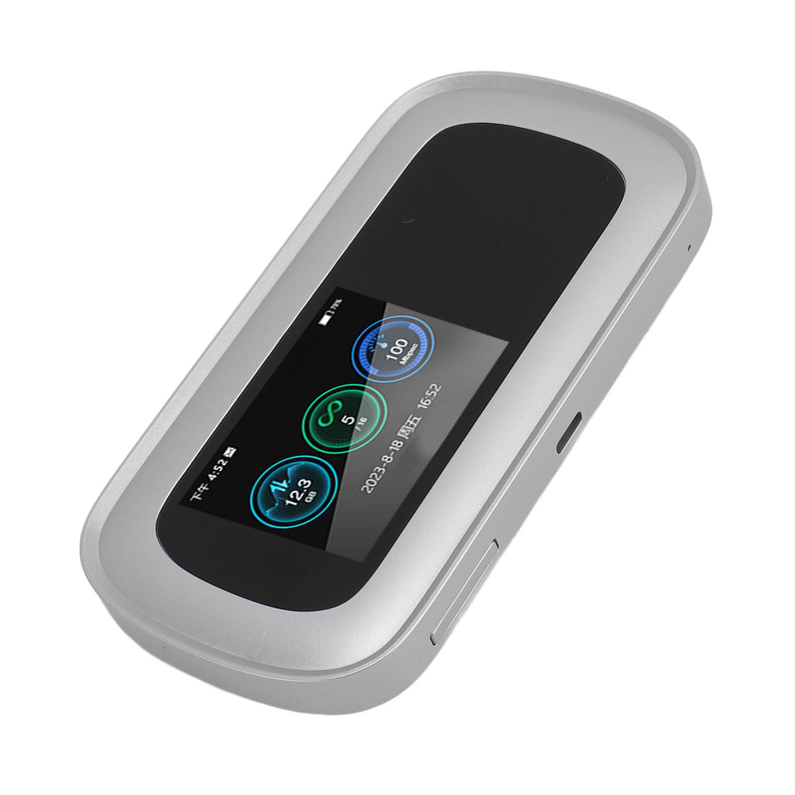 Zunate Router WiFi 6 con Slot per Scheda SIM, Router 5G Modem WiFi-6 e Power Bank 10000mAh, Hotspot Mobile WiFi Portatile 4G LTE, Dual Band Sbloccato, per Router Internet Wireless