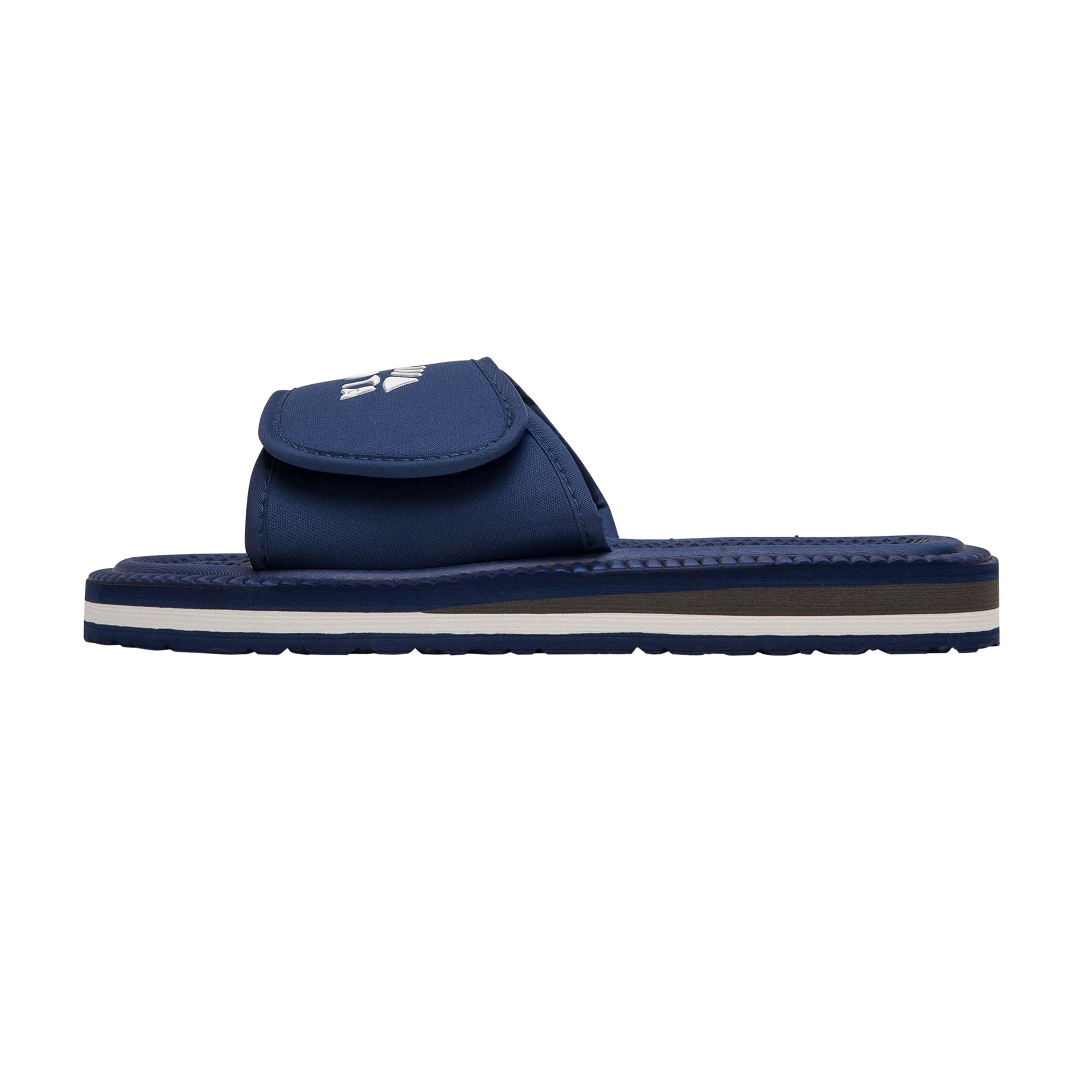 Kubota Badelatschen mit Klettverschluss - Badeschuhe für Herren & Damen - Badeschlappen für Strand – Baden Latschen - Schuhe fur Dusch und Sauna