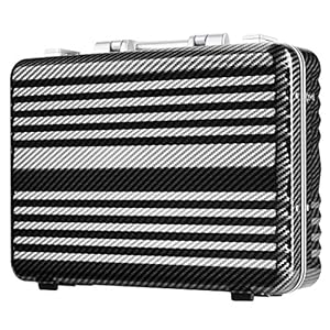 X Carbon Briefcase 17″ 100% PC TSA Approved Zipperless