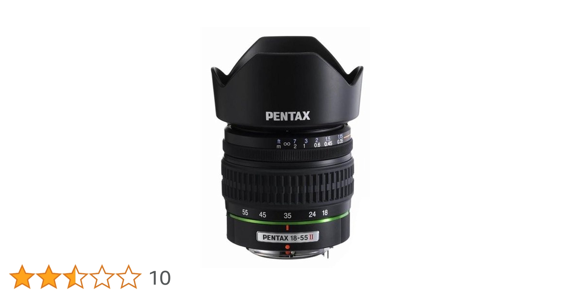 レンズ(ズーム) smc PENTAX-DA L18-55mm F3.5-5.6AL ペンタックス smc PENTAX-DA 18-55mm F3.5-5.6ALII 価格比較